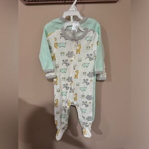 6/9M Pajama Footies